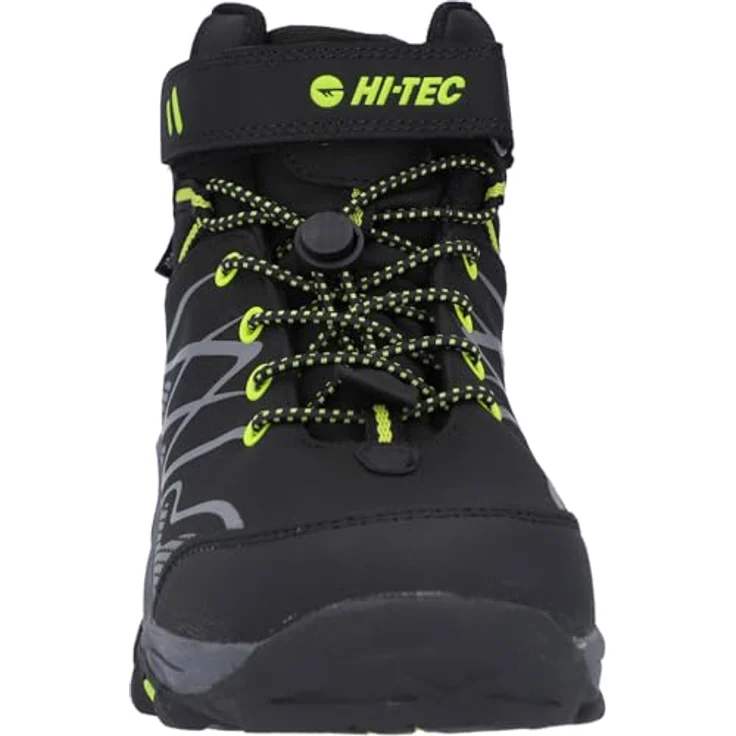 Hi-Tec Hi-Tec Blackout Mid Wp Jr, wasserdichter Outdoorschuh mit Klett-/Schnürkombination für Kinder – Bild 4