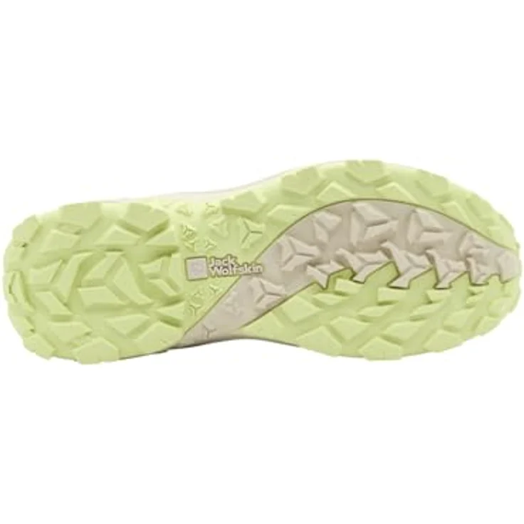 Jack Wolfskin Vojo Tour Texapore Mid W, Damen Wanderschuhe mit wasserdichtem Wetterschutz, Grün, Größe 37 – Bild 6