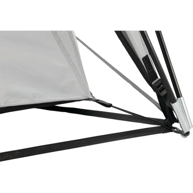 Easy Camp Kuppelzelt für 6 Personen, leicht und vielseitig, 12 kg, mit überdachtem Wohnbereich und Schlafraum, Packmaß 66 x 22 cm – Bild 4