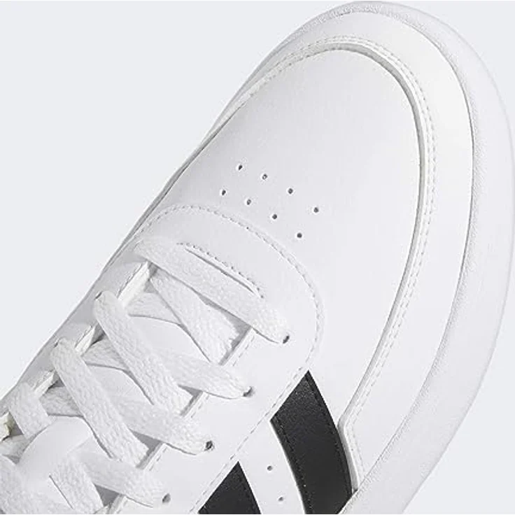 Adidas Breaknet 2.0 Sneakers Herren, minimalistischer Laufschuh aus 50% recyceltem Material, reguläre Passform, schwarz – Bild 9