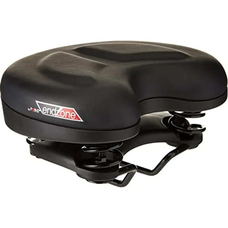 Point Damen Rocksattel endzone Inno-Ride, schwarz, Komfort-Polsterung, 4-fache Federung, 230 x 180 mm