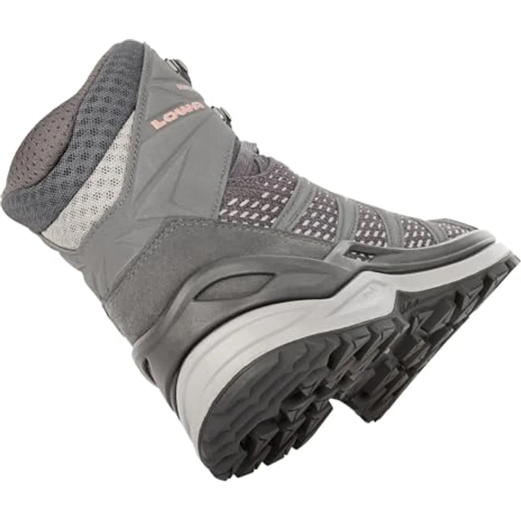 LOWA Innox Pro GTX Mid, Wanderschuhe für Damen, robust, grau, Größe 39 – Bild 2