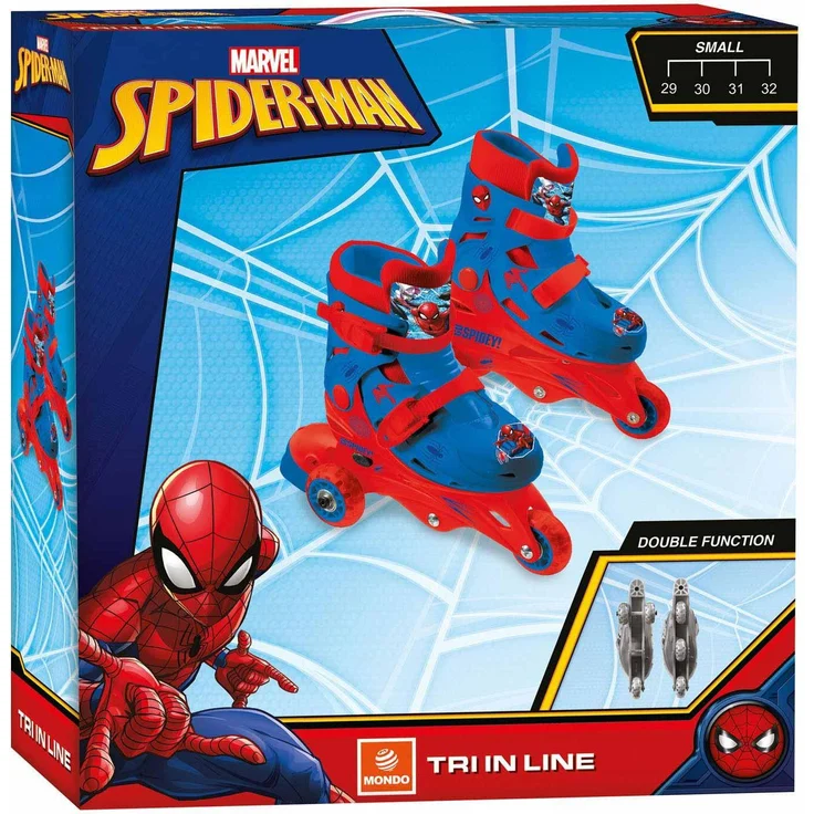 Mondo Spiderman Rollschuhe für Jungen, Größe 29-32 (29, 30, 31, 32)