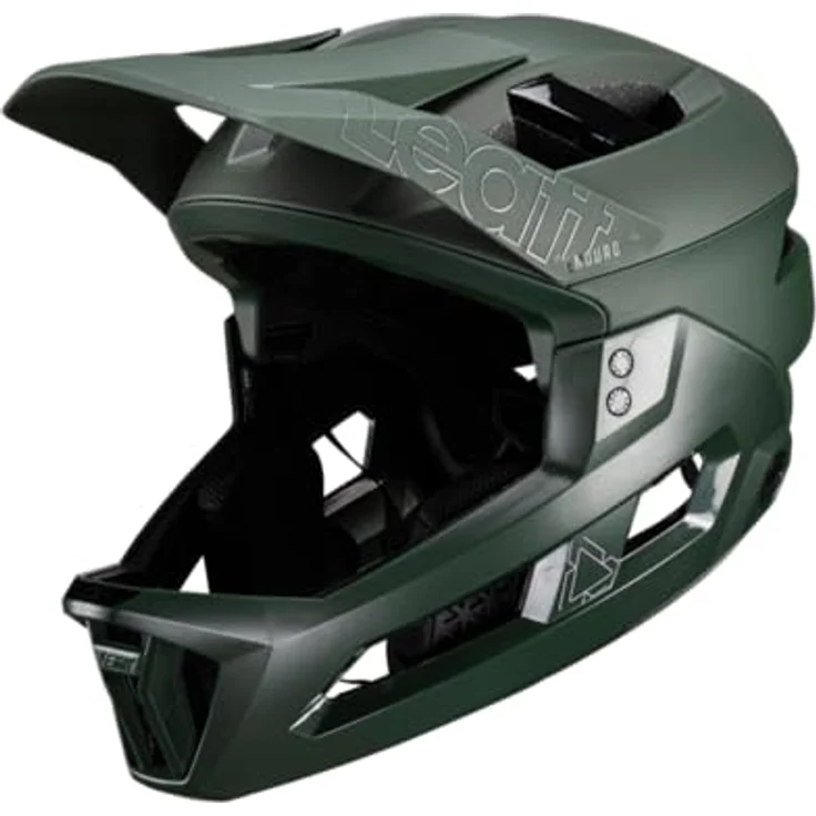 Leatt Helmet MTB Enduro 3.0, leichter Fahrradhelm in Grün, Größe S mit 20 Belüftungsöffnungen und Magnetverschluss – Bild 5