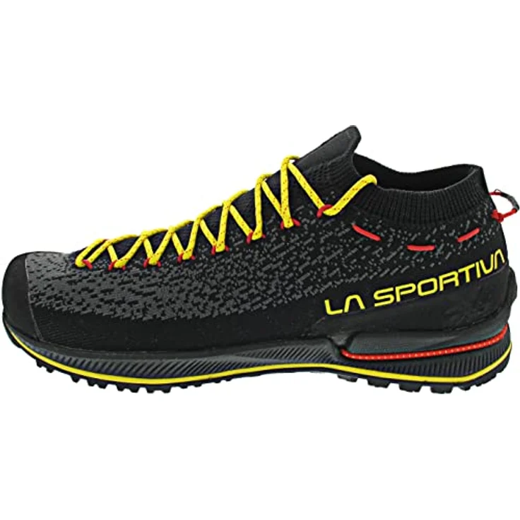 La Sportiva TX2 Evo, Herren Wanderschuhe mit Vibram® IdroGrip-Sohle, Schwarz, Größe 45, umweltfreundlich und neubesohlbar – Bild 1
