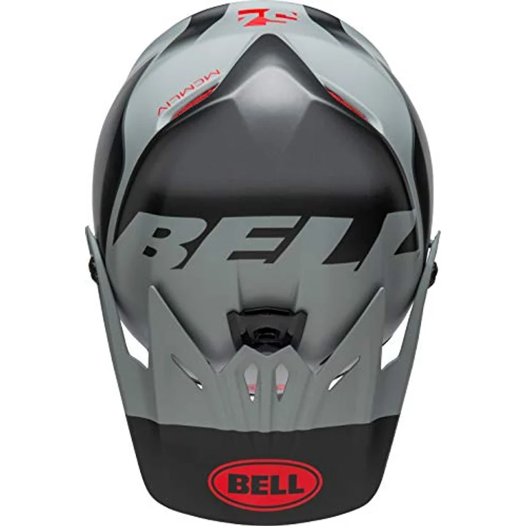 Bell Full-9 Fusion Mips, Downhill Helm in Grau, Größe XS (51-53), mit Premium-Glasfiber und MIPS-Technologie – Bild 8