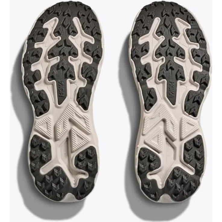 Hoka WIP 0001168717-SPH, Trailrunningschuhe für Normalpronierer, STUCCO/ASPHALT, Größe 37 1/3, atmungsaktives Obermaterial, dämpfende EVA-Zwischensohle, abriebfeste Laufsohle mit 4 mm Stollen – Bild 3