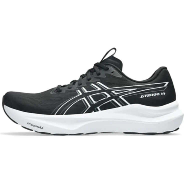 Asics GT-2000 14, Herren Laufschuh mit FF Blast™ Max-Dämpfung, stabilisierend, Black/White, Größe 46 – Bild 1