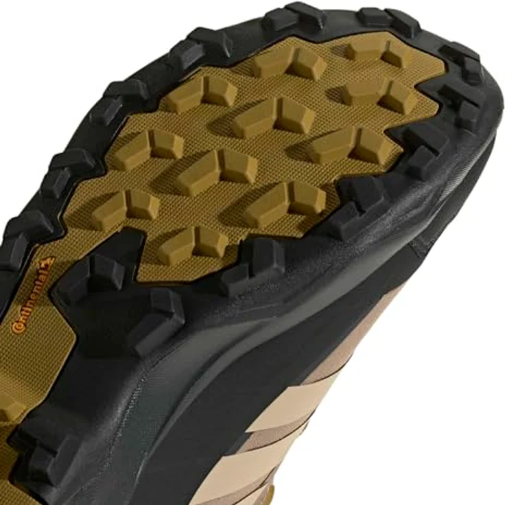 adidas TERREX TERREX SKYCHASER AX5 MID GORE-TEX Wanderschuh, Größe 44 EU, Core Black / Sand Green / Chalky Brown – Bild 5