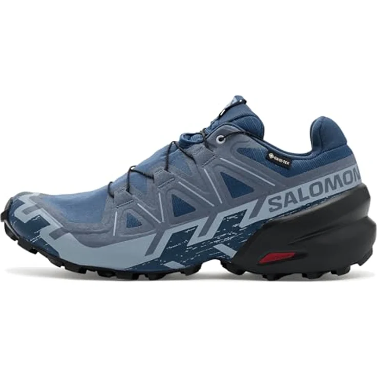Salomon Speedcross 6 GTX, Herren Trail-Running Schuhe mit GORE-TEX und starkem Grip, Blau, EU 45 1/3 UK 10.5 – Bild 4