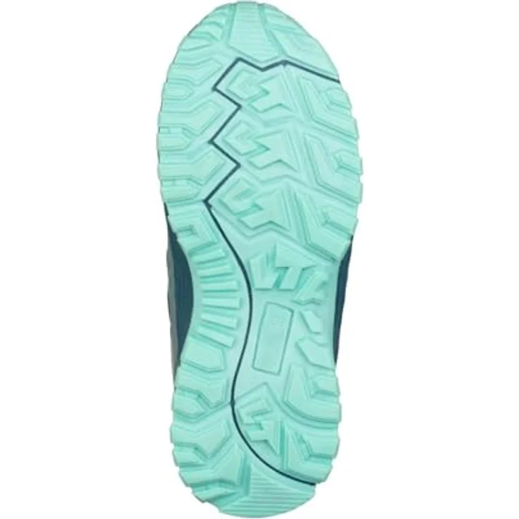 Trollkids Sirdal Wanderschuhe, wasserdichtes Softshell-Material, griffige Sohle, blau, EU 34 Kinder – Bild 7