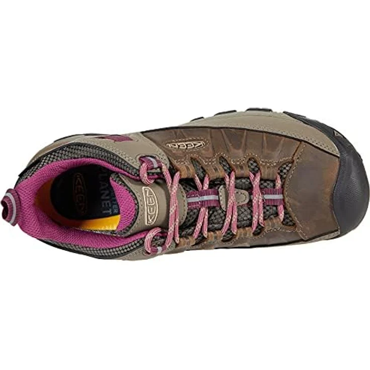 Keen Targhee III WP Shoes, Damen Wanderschuhe, wasserdicht aus Premium-Leder, Größe 40.5, braun – Bild 6
