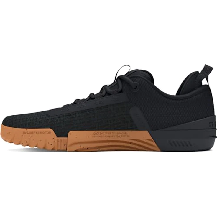 Under Armour Tribase Reign 6, Damen Laufschuhe für Krafttraining, atmungsaktives Mesh-Obermaterial, Gummisohle, Schwarz, Größe 40.5 – Bild 2