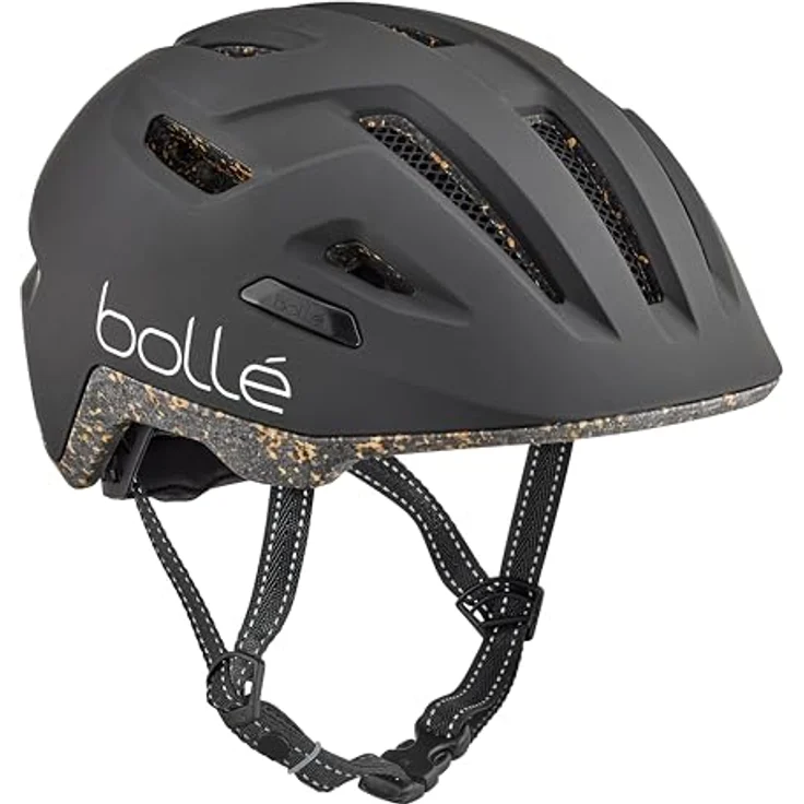 Bolle Eco Stance Stadthelm, leichter Cityhelm aus Polycarbonat in Schwarz S für Kopfumfang 52-55 cm – Bild 4