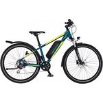 Fischer E-Bike ATB, Terra 2.1 Junior Elektrofahrrad für Jugendliche, RH 38 cm, mit Hinterradmotor 45 Nm, 48 V Akku, grün Glanz, 27,5 Zoll - Preisvergleich