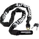 Kryptonite Veloschloss, 120 cm, 7 mm dicke Kettenglieder aus 3T-Manganstahl, bohrschutzsicher