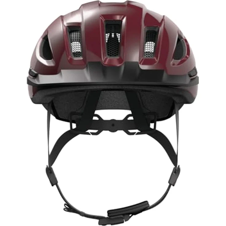 ABUS Stadthelm Urban-I 4.0, Größe M, Fahrradhelm mit Licht und guter Passform, rot – Bild 2