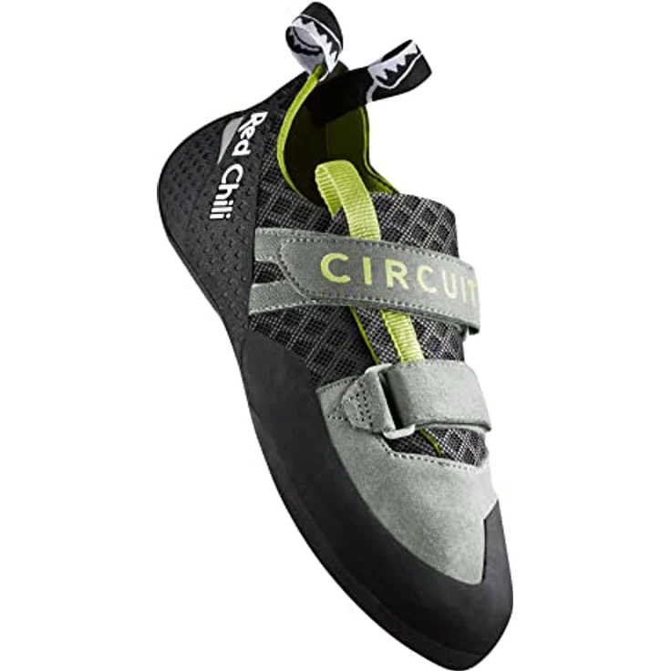 Red Chili Circuit LV II, Kletterschuh Größe UK 5 mit zwei Klettverschlüssen, seaweed – Bild 3