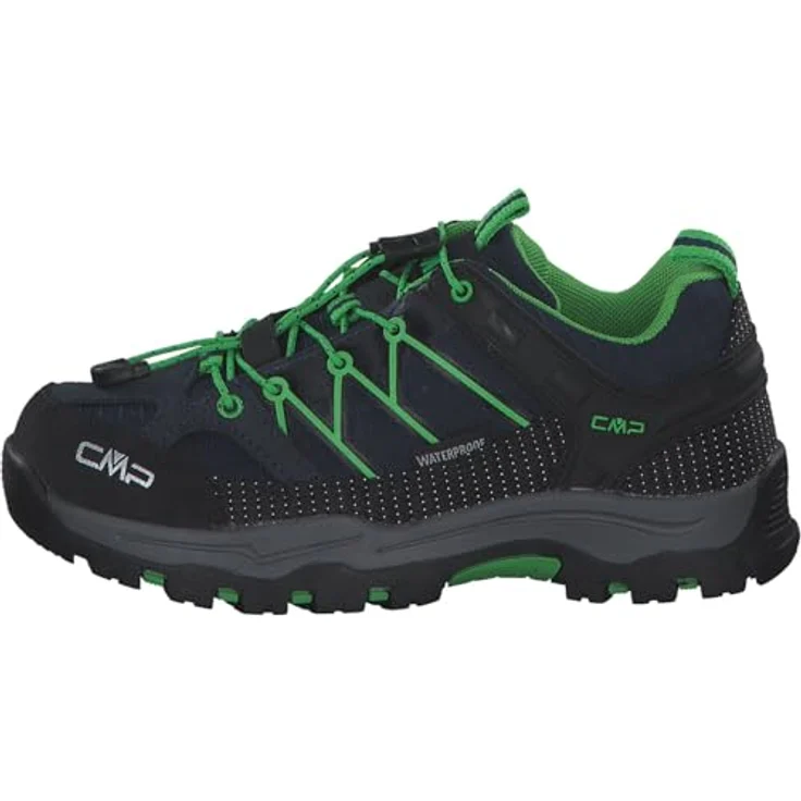 CMP Kinder Trekking Schuhe Rigel LOW 3Q54554J, wasserdichter Wanderschuh aus Leder/Textil mit EVA-Gummi-Sohle, isolierend und atmungsaktiv – Bild 2