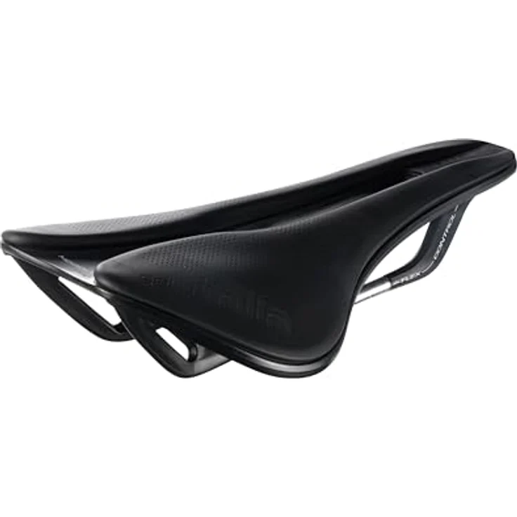 Selle Italia X Green Superflow, Fahrradsattel aus umweltfreundlichem Green-Tech, schwarz, 145x245 mm, 299 g – Bild 1