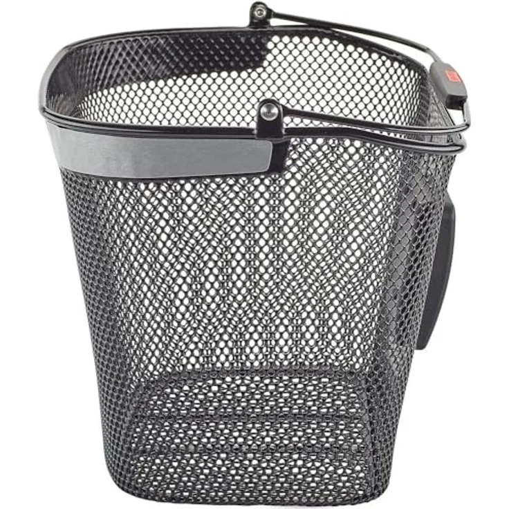 KlickFix KLICKfix Farradtasche Uni Korb Feinmaschiger Reflect, Aus hochwertigem Material, langlebig, rot – Bild 2