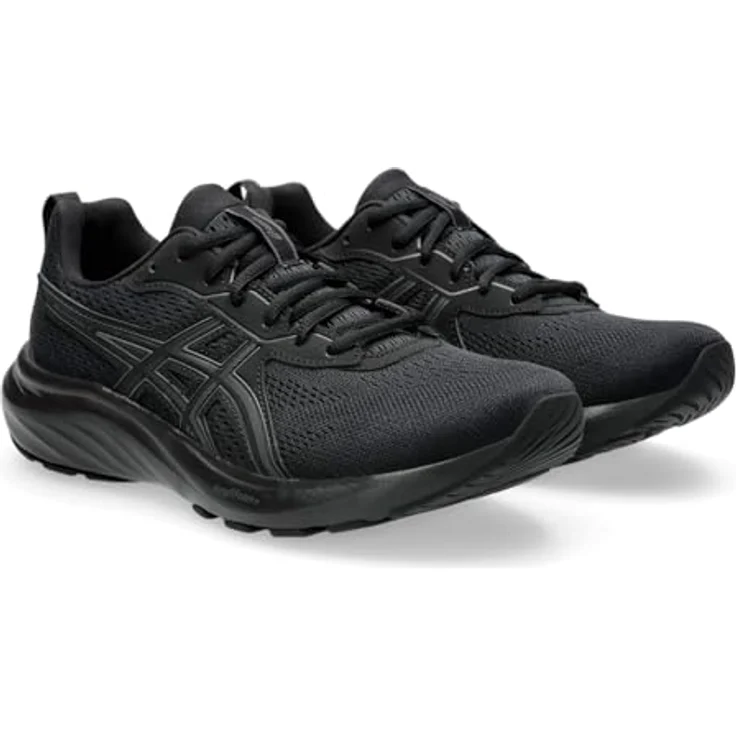 Asics Gel-Contend 9, Laufschuhe mit GEL™-Technologie und atmungsaktiver Sohle, schwarz/grau, US 9 / EUR 40,5 / UK 7 – Bild 4