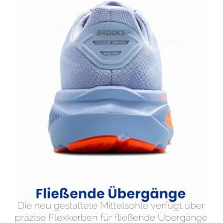 Brooks Ghost 17 Damen Laufschuhe, atmungsaktives Obermaterial, dynamische Dämpfung, 40.5 EU – Bild 3
