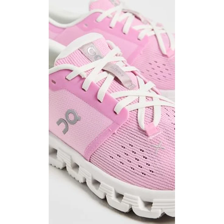 ON Cloud X 4 Damen Laufschuhe, leichte Allround-Laufschuhe mit CloudTec®-Dämpfung, pink, EU 41 – Bild 4