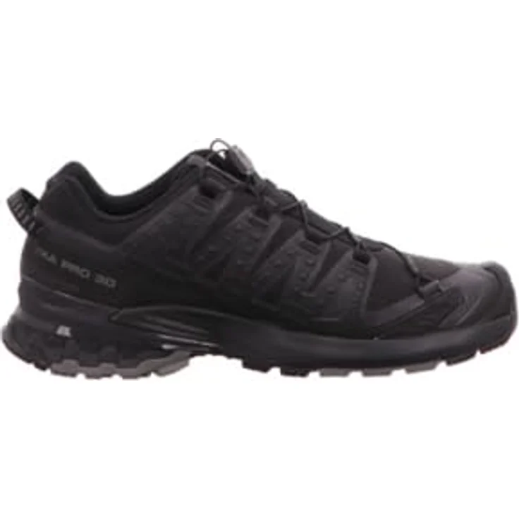Salomon Xa Pro 3D V9, Herren Wanderschuhe mit Gore-Tex-Membran und Schnellschnürung, Schwarz, Größe 44 2/3 – Bild 5