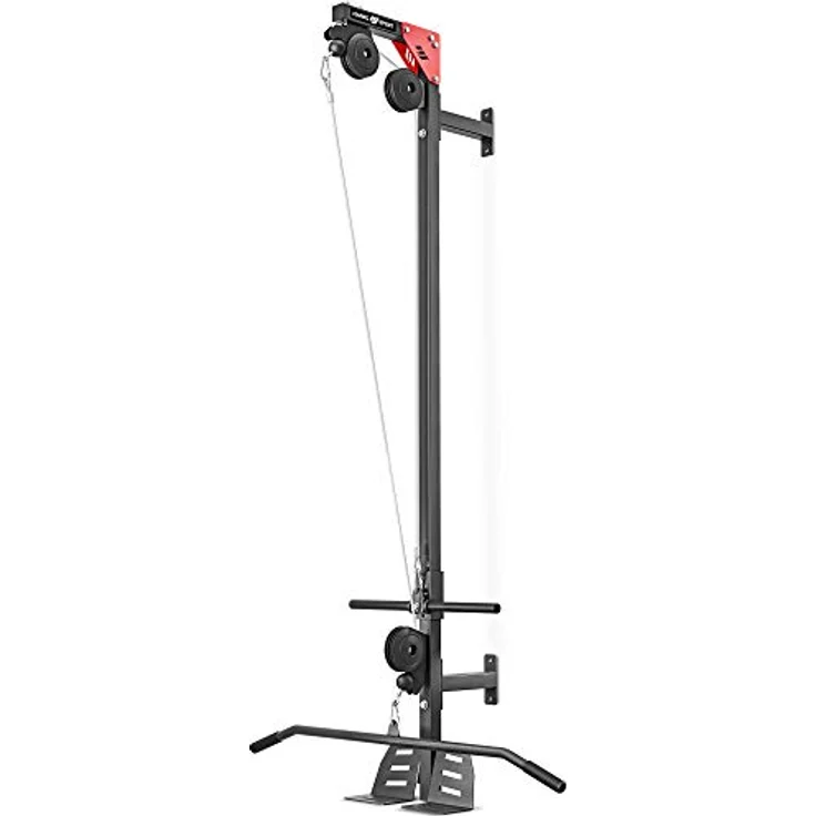 Marbo Sport Latzug für Wandmontage MH-W101 2.0 | Made in EU, mit gratis Latzugstange und rutschfesten Podesten – Bild 3