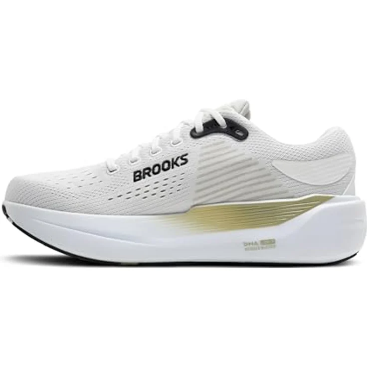 Brooks Ghost Max 3, Damen Laufschuhe in Weiß, Größe EUR 45.5 | US 11 – Bild 5