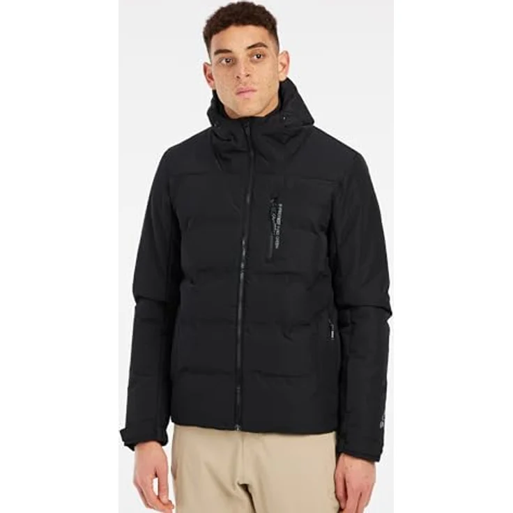 PROTEST PRTSUPERIOR24 Snow Jacke, 10K wasserdicht, atmungsaktiv, Farbe True Black, Größe L – Bild 8