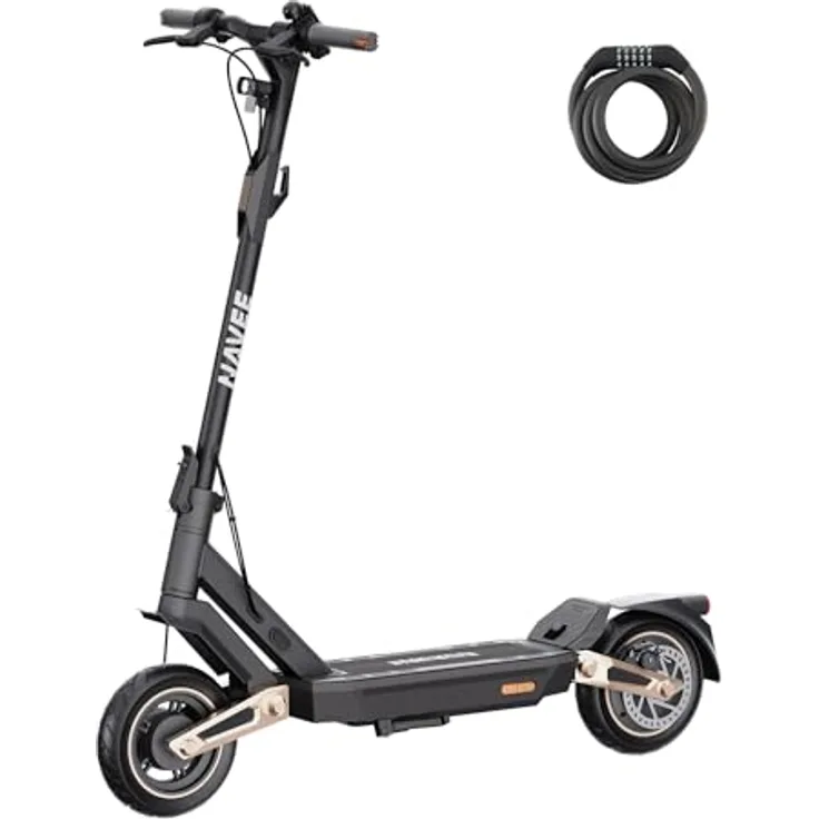 NAVEE ST3 PRO E-Scooter ABE Zertifiziert - 450W 75KM Vierfachaufh?ngung-Federungssystem