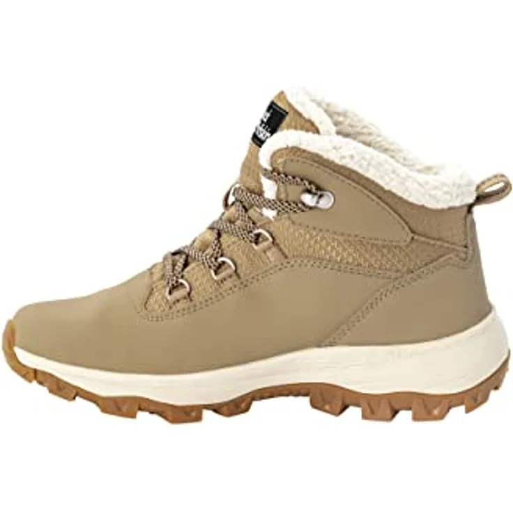 Jack Wolfskin Everquest Mid Texapore, Winterschuh, wasserdicht, warm bis -30 °C, PFC-frei, clay/beige – Bild 3