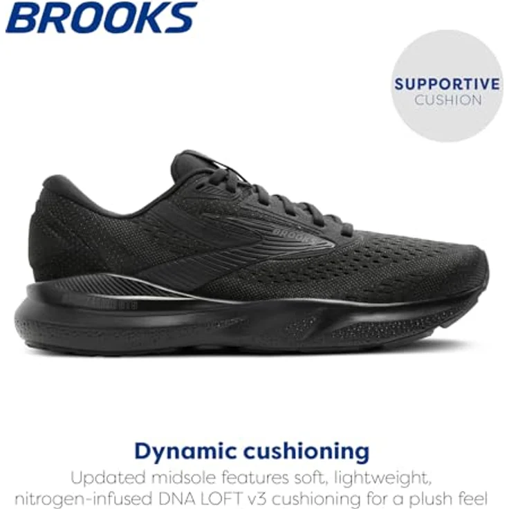 Brooks Adrenaline GTS 24, Herren Running Laufschuhe mit GuideRails®-Stützsystem, atmungsaktivem Mesh-Obermaterial, 44.5 EU – Bild 2