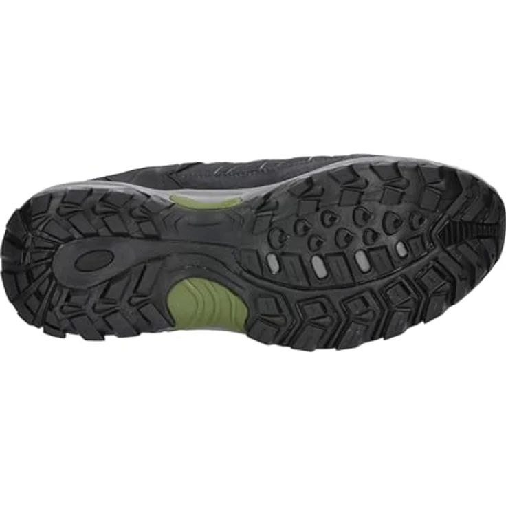 Brütting Mount Pinos Low, Herren Wanderschuhe aus Leder und Nylon mit Comfortex-Klimamembrane, grau – Bild 6