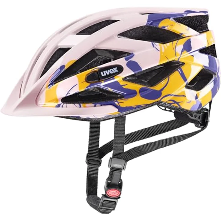 Uvex Air Wing, Leichter Allround-Helm für Damen und Herren, individuell größenverstellbar (52-57 cm), erweiterbar mit LED-Licht, integrierte Sonnenblende, 24 Belüftungsöffnungen – Bild 1