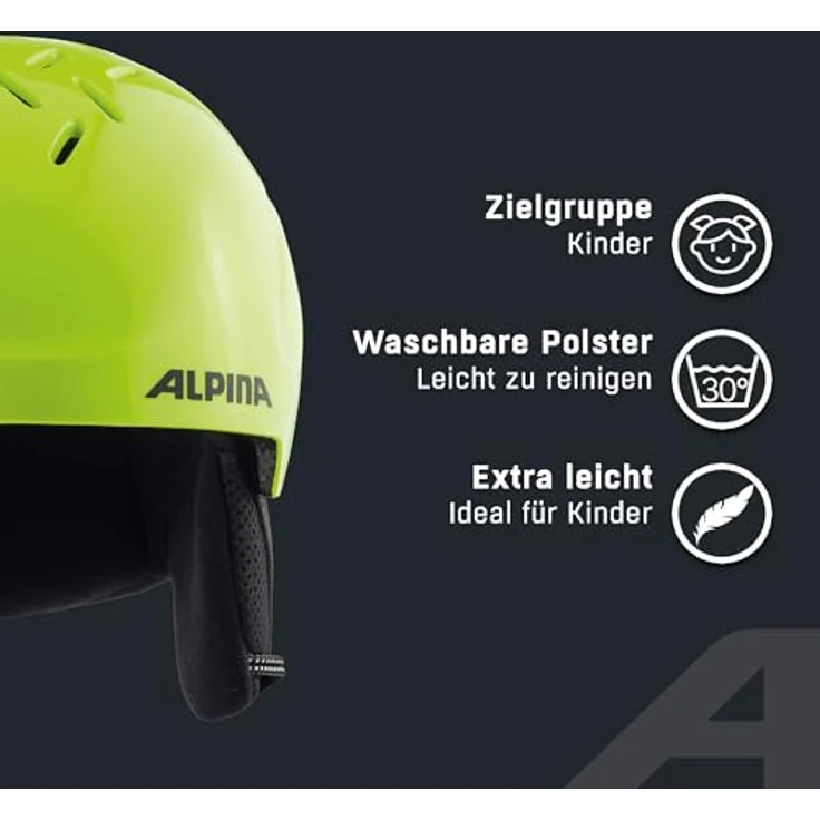 Alpina Pizi neon-yellow matt (50) 51-55 – Bild 4