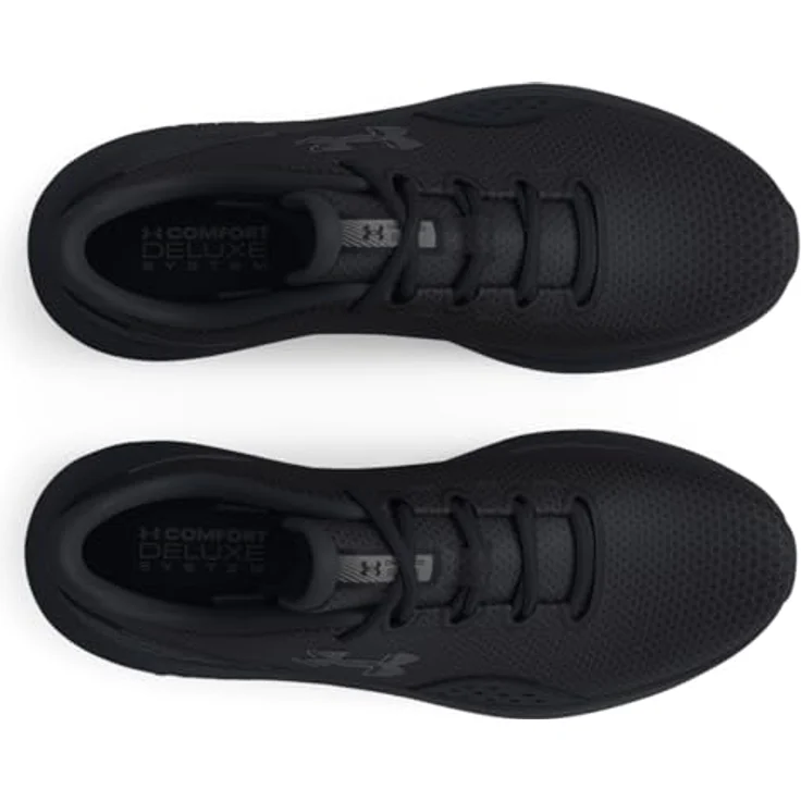 Under Armour Surge 4, Fitnessschuhe Herren mit atmungsaktivem Mesh-Obermaterial, gepolstertem Schaftrand und Charged Cushioning, Schwarz/Noir, Größe 42 EU – Bild 5
