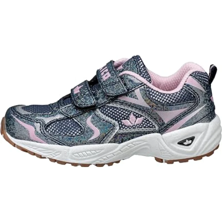 LICO Klettschuhe für Damen, grau, Nylon-Obermaterial, Wechselfußbett, profilierte Gummi-Laufsohle – Bild 2