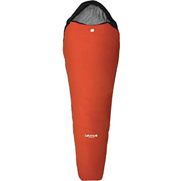 Lafuma Active 10°, Erwachsenenschlafsack mit Kompressionsbeutel, wasserdicht, Komforttemperatur 12°C, orange – Bild 1