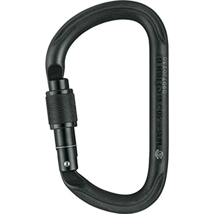 Petzl M73 TL Vulcan, hochfester Stahl-Karabiner mit automatischer Dreifachverriegelung, Gold – Bild 4