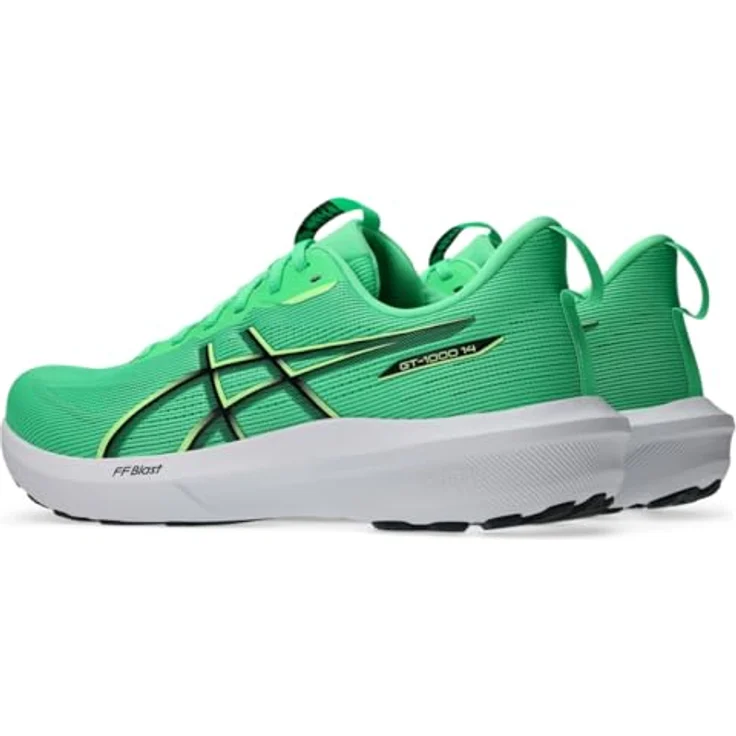 Asics Laufschuhe 1011C077-300-M, Herren, sportlich, Schnürung, VITAL GREEN/ILLUMINATE GREEN – Bild 3