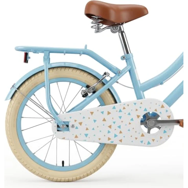 BERLIN BIKE Kinderfahrrad Harmony 16 Zoll, mit Stützrädern und Frontkorb, 1 Gang, für Jungen und Mädchen, fördert spielerisch Balance und Motorik – Bild 6