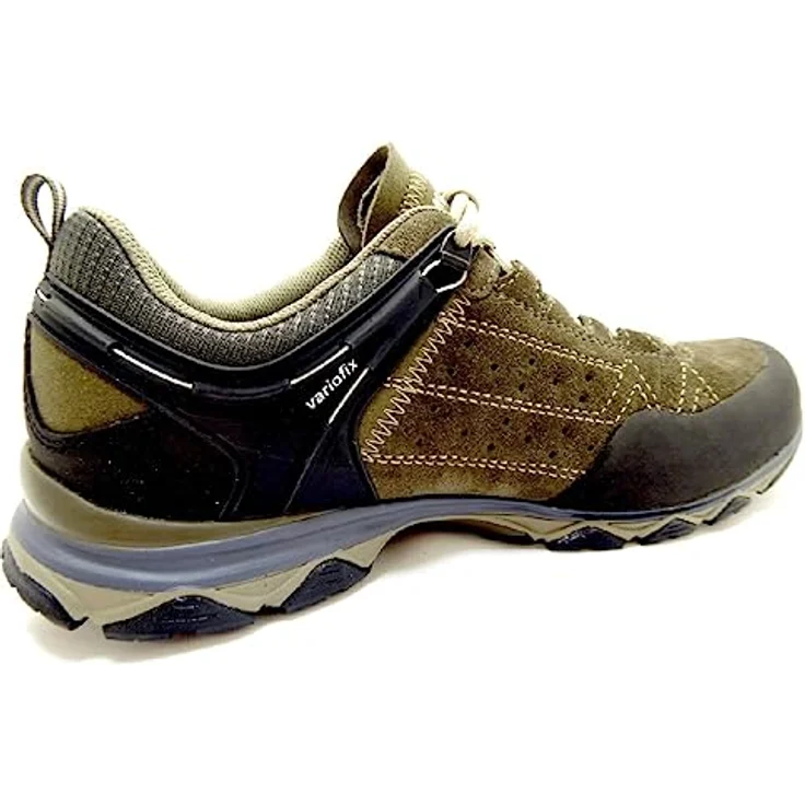 Meindl Ontario GTX, Herren Wanderschuh in Schwarz und Grün, wasserdicht, atmungsaktiv, Größe 12 – Bild 3