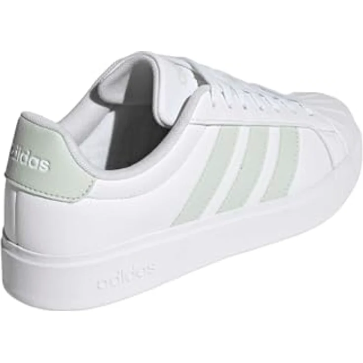 adidas Damen STREETTALK Shoes, Freizeitschuh aus Synthetikleder mit Gummi-Cupsohle, FTWR White/Linen Green, Größe 42 2/3 EU – Bild 8