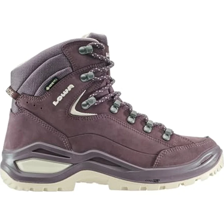 LOWA Renegade EVO GTX MID, Wanderschuhe für Damen mit GORE-TEX® Futter, altrosa/panna, Größe 42 – Bild 1