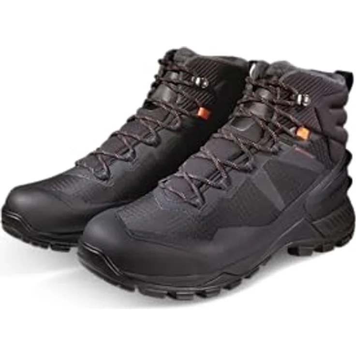 Mammut Blackfin III Mid DT Men, Herren Wanderschuhe mit Vibram-Profilsohle und Mammut DRYtechnology, Schwarz, Größe 43 1/3 – Bild 3