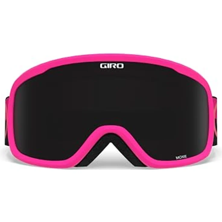 Giro Damen Skibrille Moxie, Black/pink Throwback, Zylindrische Doppelscheibe, Helmkompatibel, Unisize, 300069-007 – Bild 2