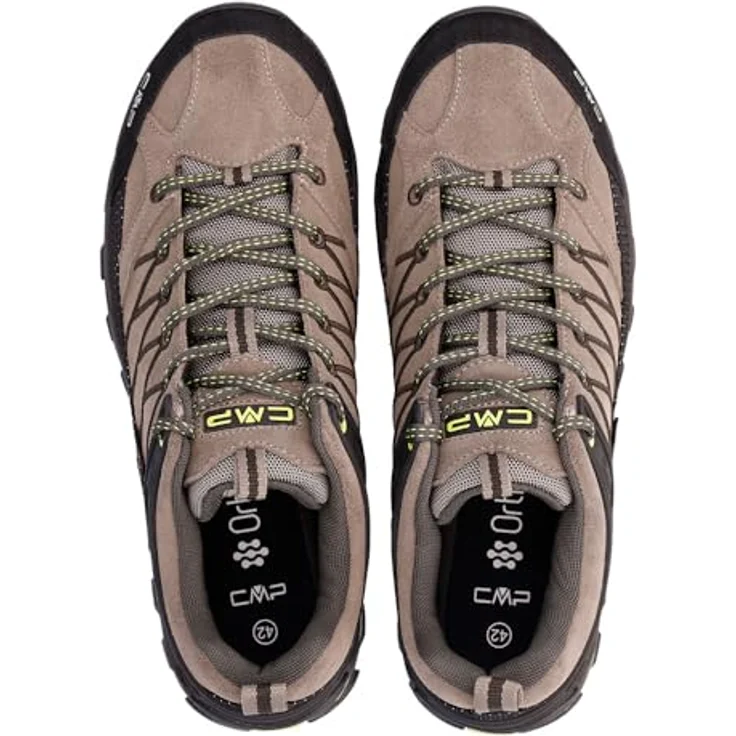 CMP Campagnolo Rigel Low, Herren Wanderschuhe, wasserdicht, Braune Trekking-Schuhe, Größe 41 – Bild 5